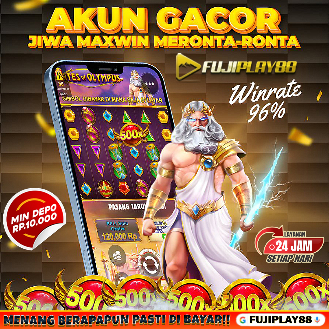 FUJIPLAY88: Platform Slot Online Gacor Gampang Maxwin Server Luar Negri Terbaru 2025